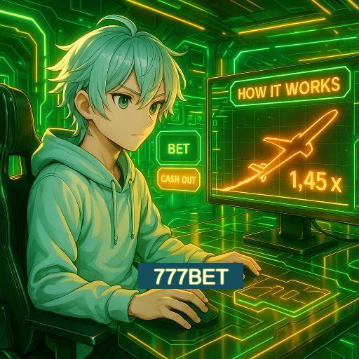 Imagem promocional do app oficial 777BET destacando a conveniência de jogar cassino online pelo celular ou navegador