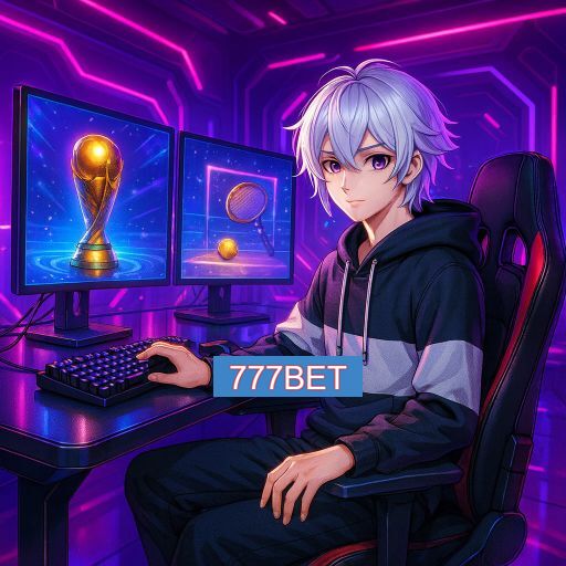 Imagem promocional do app oficial 777BET destacando a conveniência de jogar cassino online pelo celular ou navegador