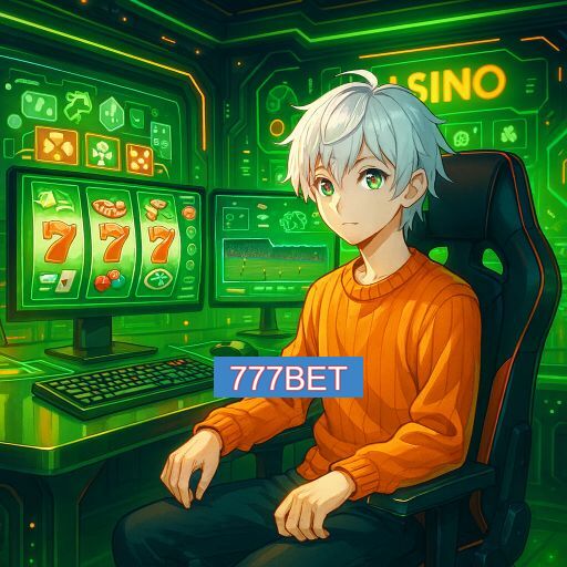 Imagem promocional do app oficial 777BET destacando a conveniência de jogar cassino online pelo celular ou navegador