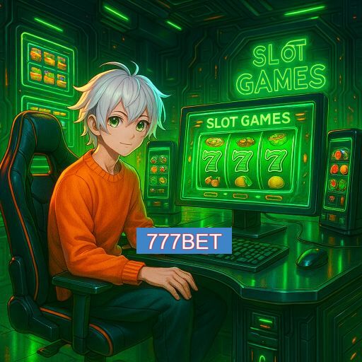 Imagem promocional do app oficial 777BET destacando a conveniência de jogar cassino online pelo celular ou navegador
