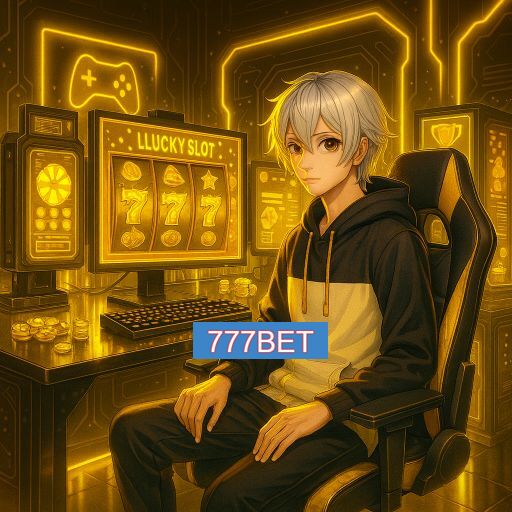 Imagem promocional do app oficial 777BET destacando a conveniência de jogar cassino online pelo celular ou navegador